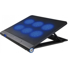 Platinet PLCP6FB 17.3" laptop hűtőpad - Fekete laptop kellék