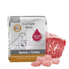  Platinum Menu nedves kutyatáp - ibériai sertés + pulyka 375 g kutyaeledel