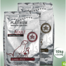 Platinum Natural Adult Duo - 5 kg Bárány, 5 kg Ibériai Sertés kutyaeledel