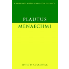  Plautus: Menaechmi – PlautusA. S. Gratwick idegen nyelvű könyv
