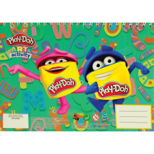 Play-Doh A/4 spirál vázlatfüzet, rajzfüzet 40 lapos füzet