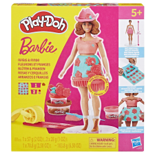 Play-Doh Barbie Designer Flowers and Fringe Doll with Accessories (G1360) kreatív és készségfejlesztő
