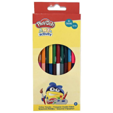 Play-Doh kétvégű, háromszögletű színes ceruza készlet színes ceruza