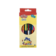 Play-Doh kétvégű, háromszögletű színes ceruza készlet 12 db-os színes ceruza