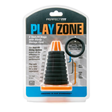 Play Zone - pénisz-, heregyűrű és nyújtó szett (9 részes) péniszgyűrű