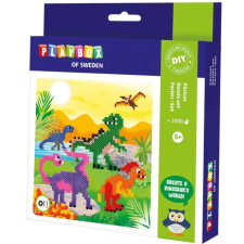  Playbox dinoszauruszok vasalható gyöngy szett 2000 darab kreatív és készségfejlesztő