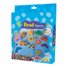  Playbox Gyöngykép figurák, 2000 db - kutya, autó, hal, virág kreatív és készségfejlesztő