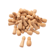 Playbox : Natúr fa bábuk 40x47mm 50db-os csomag kreatív és készségfejlesztő