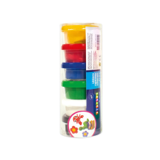 Playbox : Színes gyurma szett tégelyben 6x14gramm gyurma