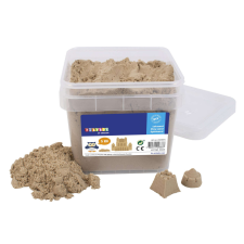 Playbox Természetes kinetikus homok Játékhomok 5 kg kreatív és készségfejlesztő