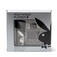 Playboy Hollywood For Him SET: edt 100ml + Deo spray 150ml kozmetikai ajándékcsomag