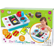Playgo - 2 az 1-ben főzőlap készlet konyhakészlet