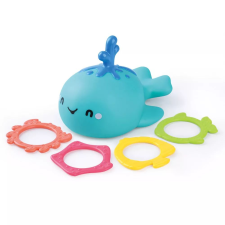 Playgo Toys Playgo Csobbanó bálna ügyességi karikadobáló fürdőjáték fürdőszobai játék