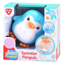 Playgo : Vízspriccelő pingvin fürdőjáték - kék fürdőszobai játék