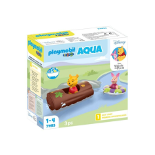 Playmobil 1.2.3 - Aqua - Disney - Micimackó és Malacka vadvízi kalandja játékszett playmobil
