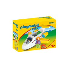 Playmobil 1.2.3 - Utasszállító kisrepülőgép játékszett (70185) playmobil