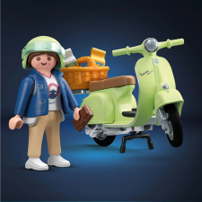 Playmobil 71621 Vespa - 1969 Vespa 150 Sprint Veloce zöld Robogó (71621) kreatív és készségfejlesztő