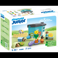 Playmobil 71690 Junior - Állatpanzió etetővel építőjáték (WPPAYS0U9071690) játékfigura