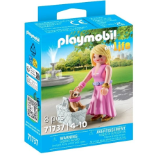 Playmobil 71737 Rózsaszínruhás nő csivava kutyával playmobil