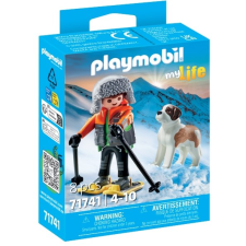 Playmobil 71741 Hótalpas túrázó bernáthegyi kutyával (4008789717412) playmobil