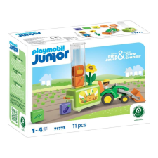 Playmobil® 71773 JUNIOR traktor megrakható és üríthető platóval playmobil