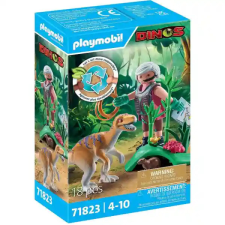 Playmobil 71823 Velociraptor dino és kutató playmobil