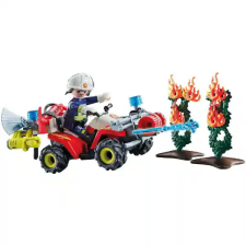 Playmobil 71825 Bozóttűz oltása tűzoltósági quaddal playmobil
