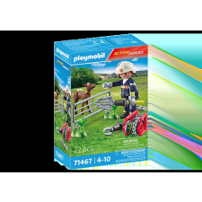 Playmobil - Action Heroes - Tűzoltó állatmentés közben játékszett (71467) playmobil