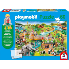 Playmobil állatkerti puzzle és figura puzzle, kirakós