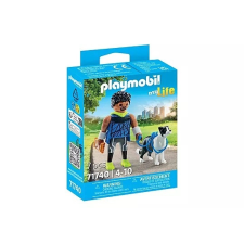 Playmobil Biegacz és border collie playmobil