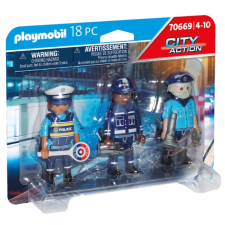 Playmobil - City Action - Rendőrök 3-as figuraszett playmobil