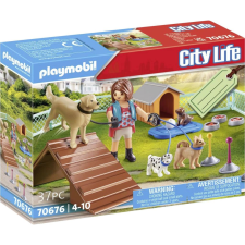 Playmobil ® City Life Kutyakiképzés ajándékszett (70676) (PL70676) playmobil