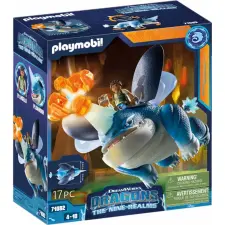 Playmobil Dragons Nine Realms Plowhorn és DAngelo playmobil