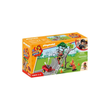 Playmobil - Duck on Call - Tűzoltó bevetés: macskamentés játékszett (70917) playmobil