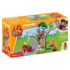 Playmobil DUCK ON CALL Tűzoltó bevetés - Macskamentés készlet playmobil