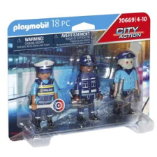  Playmobil Figura szett rendőrség 70669 playmobil