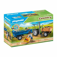 Playmobil Játék Jármű Szett Playmobil 71249 42 Darabok Traktor playmobil