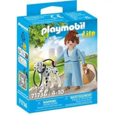 Playmobil: Kékruhás nő dalmatával playmobil
