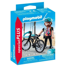 Playmobil : Paul a bicikliversenyző (71478) playmobil