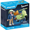 Playmobil® Playmobil 71621 1969 Vespa 150 Sprint Veloce robogó, halványzöld