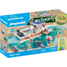 Playmobil® Playmobil 71623 Wiltopia - Korallzátony platform, hajó tengeri állatokkal playmobil