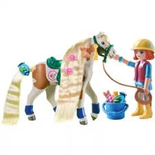 Playmobil® Playmobil 71639 Horses of Waterfall - Ellie és fésülhető Sawdust lova playmobil