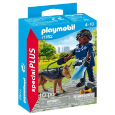Playmobil : Rendőr nyomozó kutyával 71162 playmobil