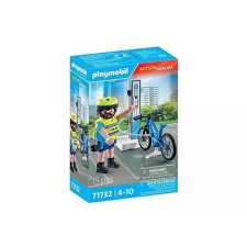 Playmobil rendőrségi kerékpáros járőr playmobil