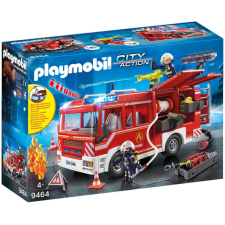Playmobil : tűzoltó autó (9464) (play9464P) autópálya és játékautó