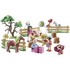Playmobil Vidéki élet Gyermekszülinap a pónifarmon playmobil