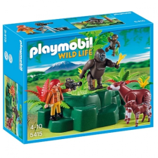 Playmobil Wild Life Zoológus gorillákkal és okapikkal 5415 playmobil