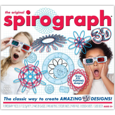 Playmonster Spirográf szett - 3D (1753) kreatív és készségfejlesztő