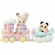  Playset Sylvanian Families Amusement Park Ride - Plane &amp; Train Többszínű játékfigura