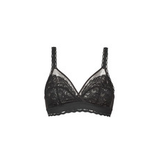 Playtex Merevítő nélküliek COEUR CROISE Fekete 85E melltartó